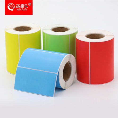 彩色銅版紙不干膠標簽紙 多功能應用與防偽技術發展